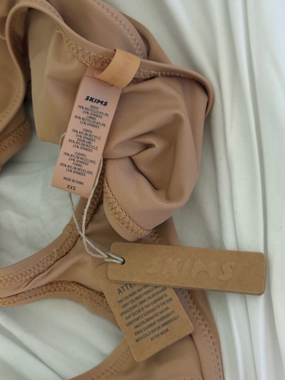 Skims Cut Out Monokini in Ochre - Picture 4 of 4